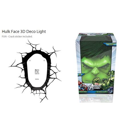 hulk 3d deco light