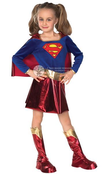 Supergirl With Cape, Belt and Boot - Medium