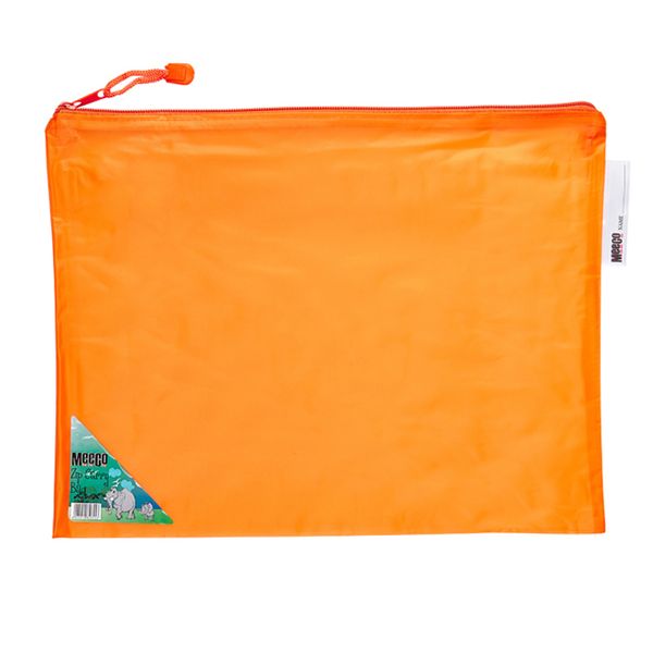 Meeco Carry Bag with Zip Closure - Orange