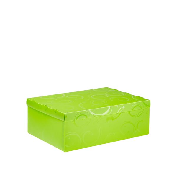Meeco Creative Collection P.P Foolscap Size Storage Box - Green