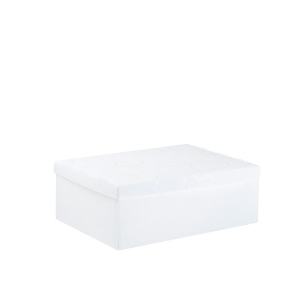Meeco Creative Collection P.P Foolscap Size Storage Box - White