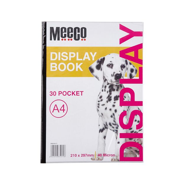Meeco A4 Display Book - 30 Pockets