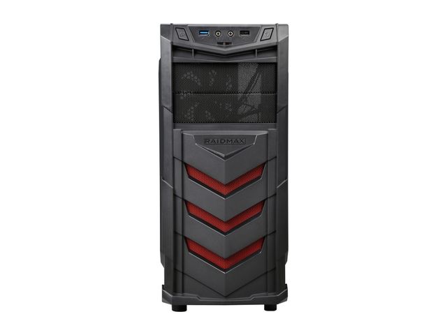 Raidmax Vortex 402 V4 Blac/Red Gaming Chassis