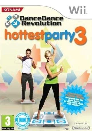 Dance Dance Revolution Hottest Party 3 (Solus) (Wii)