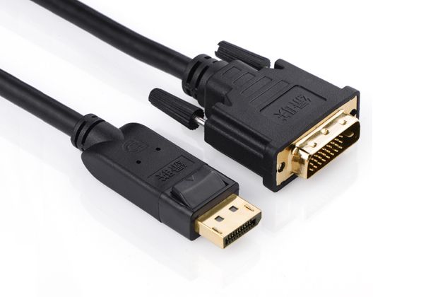 UGreen 10221 DP Male to DVI-D(24+1) Male 1080P 2m Cable-BK