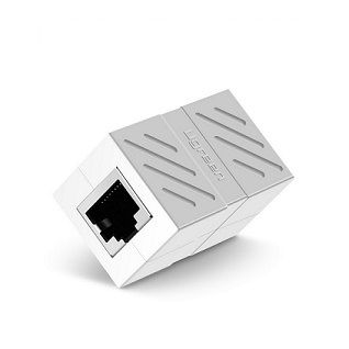 UGreen 20311 RJ45 10G LAN Keystone Coupler-WH