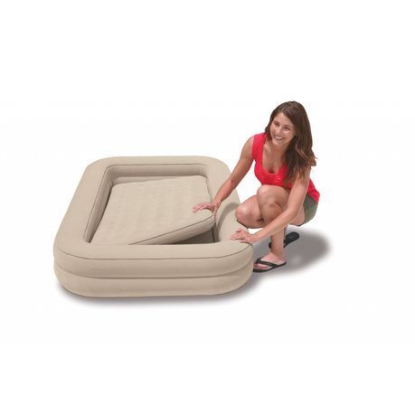 intex kidz travel air bed with pump
