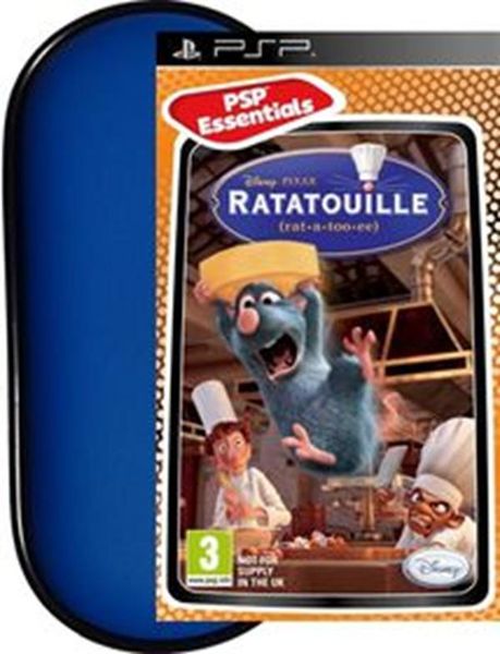 PSP Case (Blue) + Ratatoullie (PSP)