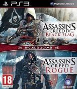 Compilation AC4 Black Flag + AC Rogue (PS3)
