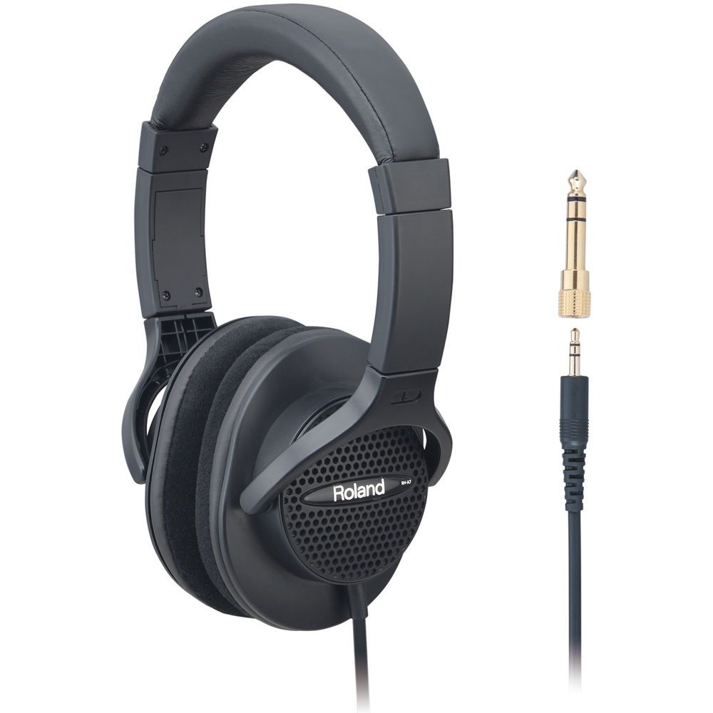 Roland Stereo Headphones RHA7 Black Shop Today. Get it Tomorrow!