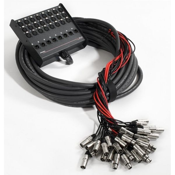 Proel Stage Box Audio Snake 24 In 8 Out - 25 Meter