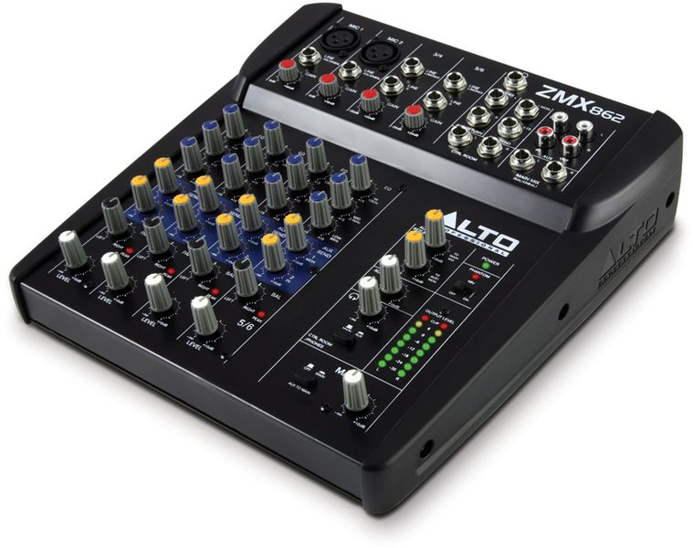 Alto Professional ZMX862X220 6-Channel Compact Mixer
