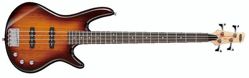 Ibanez GSR180-BS Gio Series 4-String Bass Guitar, Brown Sunburst
