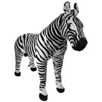 melissa and doug plush zebra