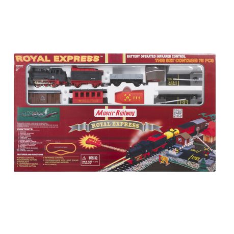 master railway royal express train set