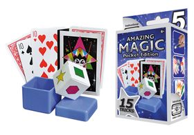 MAGIC ON THE MOVE POCKET SET 2 BY HANKY PANKY TRICKS COOL ILLUSIONS DAZZLING
