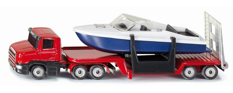 Siku Low Loader with Boat