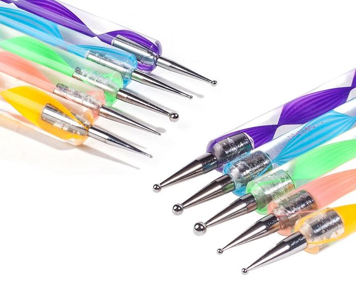 Nail Art Dotting Tool Set 5 Piece