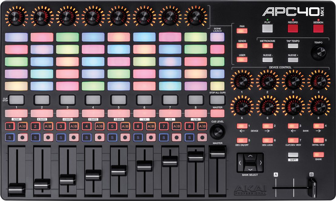 Akai APC40 MKII Ableton Live Performance Controller | Shop Today