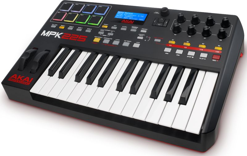 Akai Professional MPK225 25-Key USB MIDI Compact Keyboard Controller