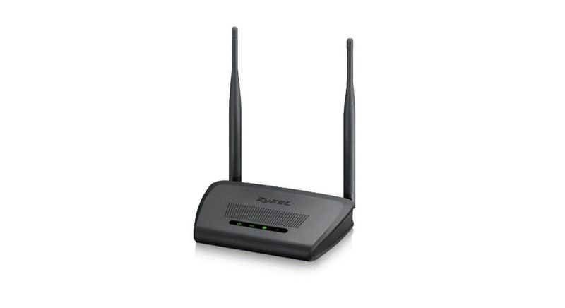 ZyXEL Wireless N300 Home Router - Fibre Ready (via dedicated WAN Port)