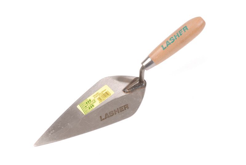 Lasher Tools - Pointing Trowel With Wooden Handle - 200Mm