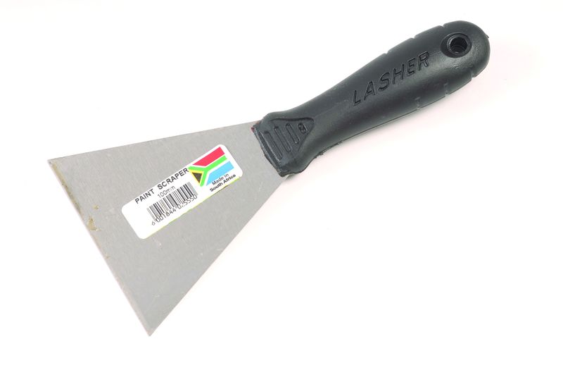 Lasher - Paint Scraper With Polypropylene Handle - 100mm