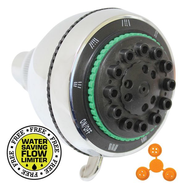 The Bathroom Shop - Shower Head - 8 Settings