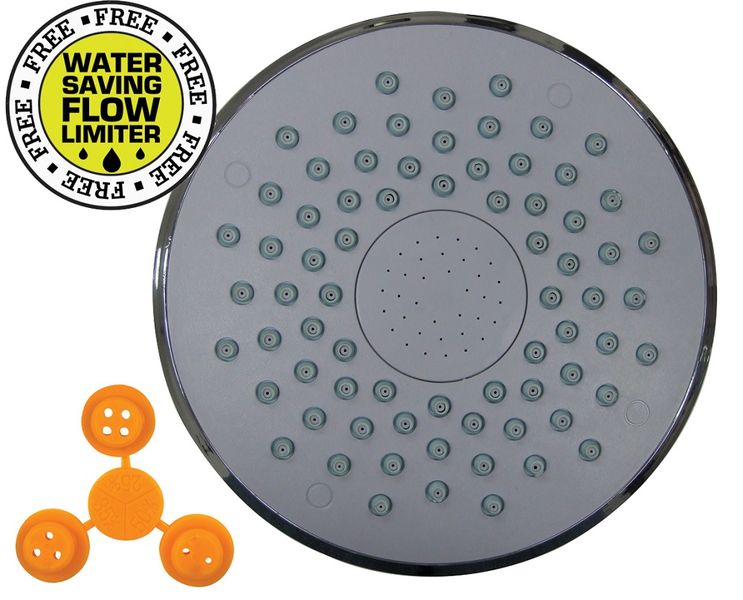 The Bathroom Shop - Round Rose Shower Head - 20cm