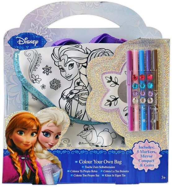 Frozen Colour And Style Fashion Purse - Blue Trim