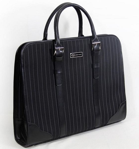 Legion Supreme Ladies Notebook Case - Black Pinstripe