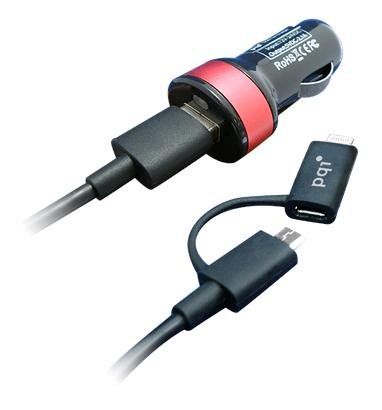 PQI Charger with Micro USB iConnector