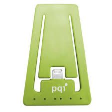 PQI 30cm i-Cable 30cm Flat and Stand-Green