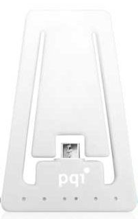 PQI 30cm u-Cable Flat with Stand - White