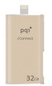 PQI 32GB iConnect Flash Drive - Gold