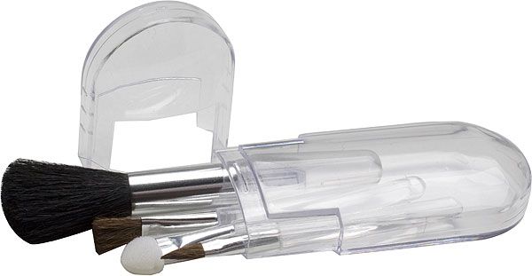 Marco Make-Up Brush Set - Transparent - 4 Piece Set