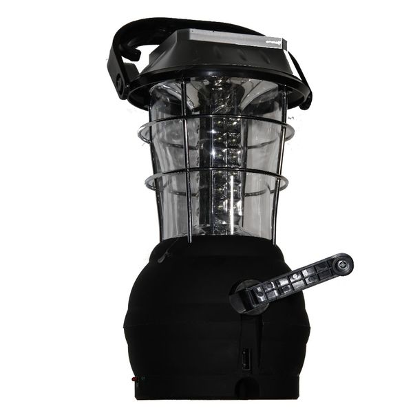 Solar Lantern LED Light - Black