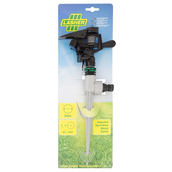 Lasher - Hose Fitting Impulse Metal Spike Sprinkler