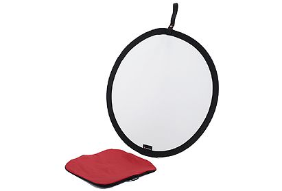 Manfrotto 60cm Circular Panel Reflector - Silver &amp; White