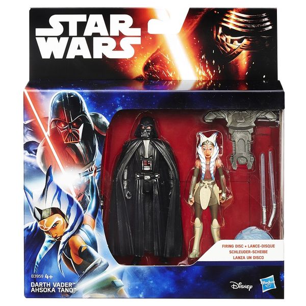 Star Wars Episode 7 Figure 2 Pack - Darth vader &amp; Ahsoka Tano