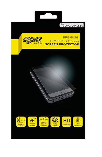 Scoop Tempered Glass For Sony Xperia 5" E4