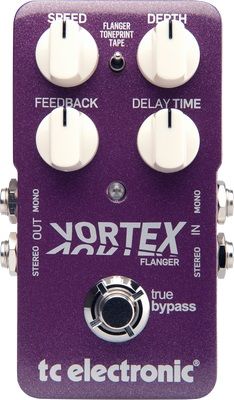 TC Electronics Vortex Flanger with Stereo In/Out &amp; Toneprint Technology
