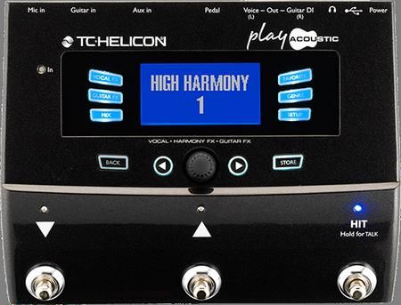 TC Helicon Play Acoustic Vocal Effects Processor