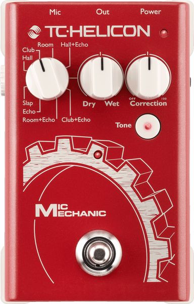 TC Helicon Mic Mechanic Vocal Effects Pedal