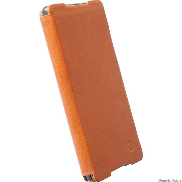 Krusell Kiruna FlipCase for the Sony Xperia Z5 - Brown