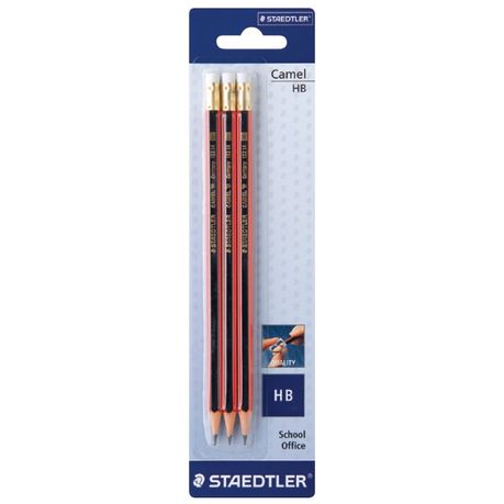 hb pencils with rubber