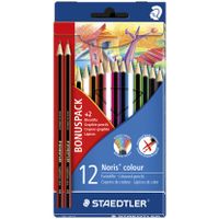 Staedtler Noris Club 12 Coloured Pencils + 2 HB Bonus Pack | Buy Online ...