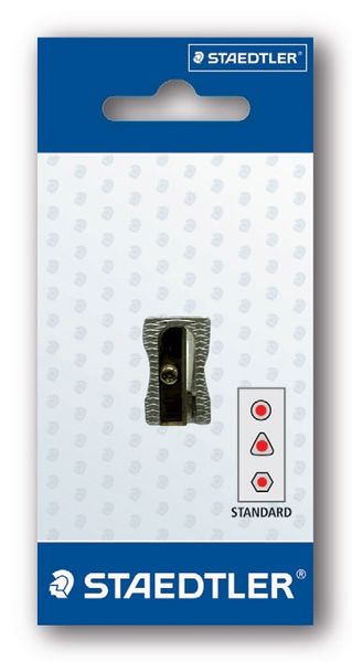 Staedtler Single Hole Metal Sharpener on BlisterCard