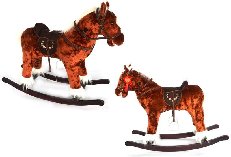 Ride-On X-Large Rocking Horse 32 Inch With Sound