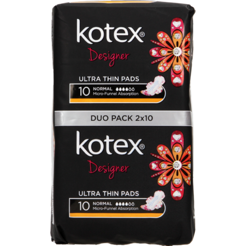 Kotex Ultrathin Normal With Wings Duo - Pack of 20